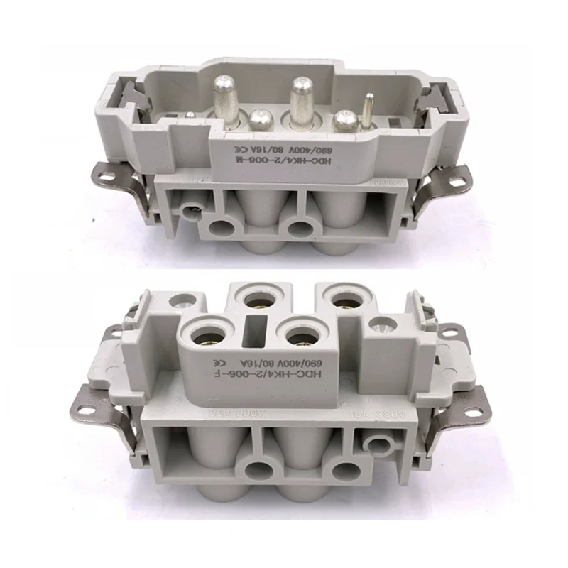 80A 4+2 Pin Insert Heavy Duty priključek